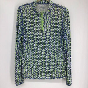 So Chill All For Color Women’s SPF50 Quarter Zip Long Sleeve Top Sports Large